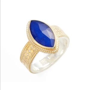Anna Beck Lapis Marquise Cocktail Ring